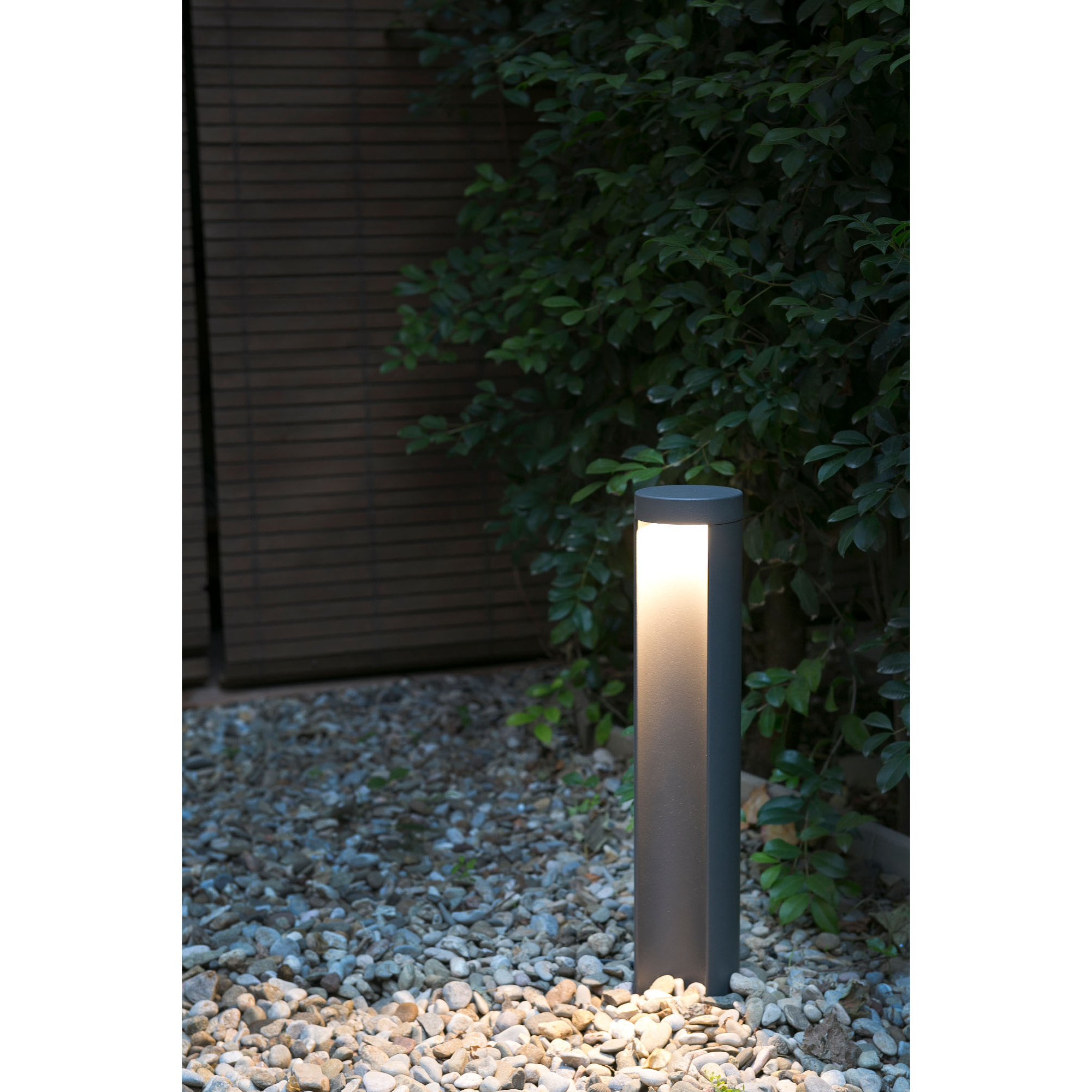 CHANDRA LED Lampe balise gris foncé