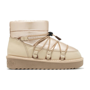 Botas de Mujer Acolchadas Con Pelo Interior Nordic Grip Beige