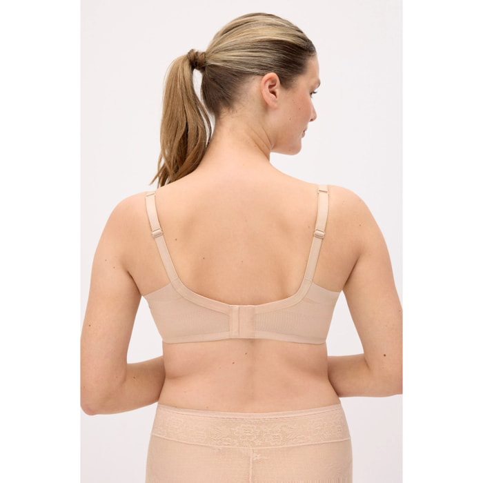 Reggiseno con ferretto con imbottitura Beige
