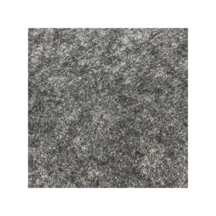 Bout de lit en bois de frêne et feutrine gris - THEOULE 575