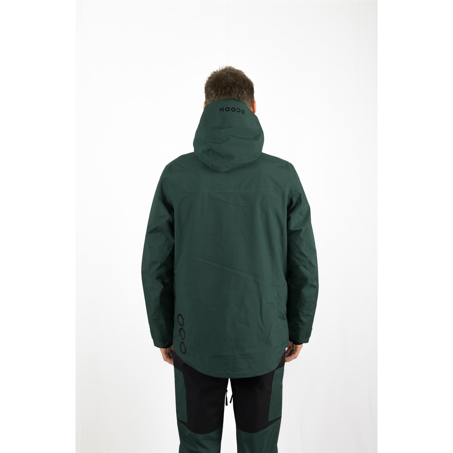 Abrigo para hombre ECOON ECOExplorer Jacket - Verde Oscuro