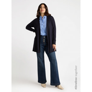 Fiorella Rubino - Camicia con viscosa LENZING™ ECOVERO™ - Azzurro