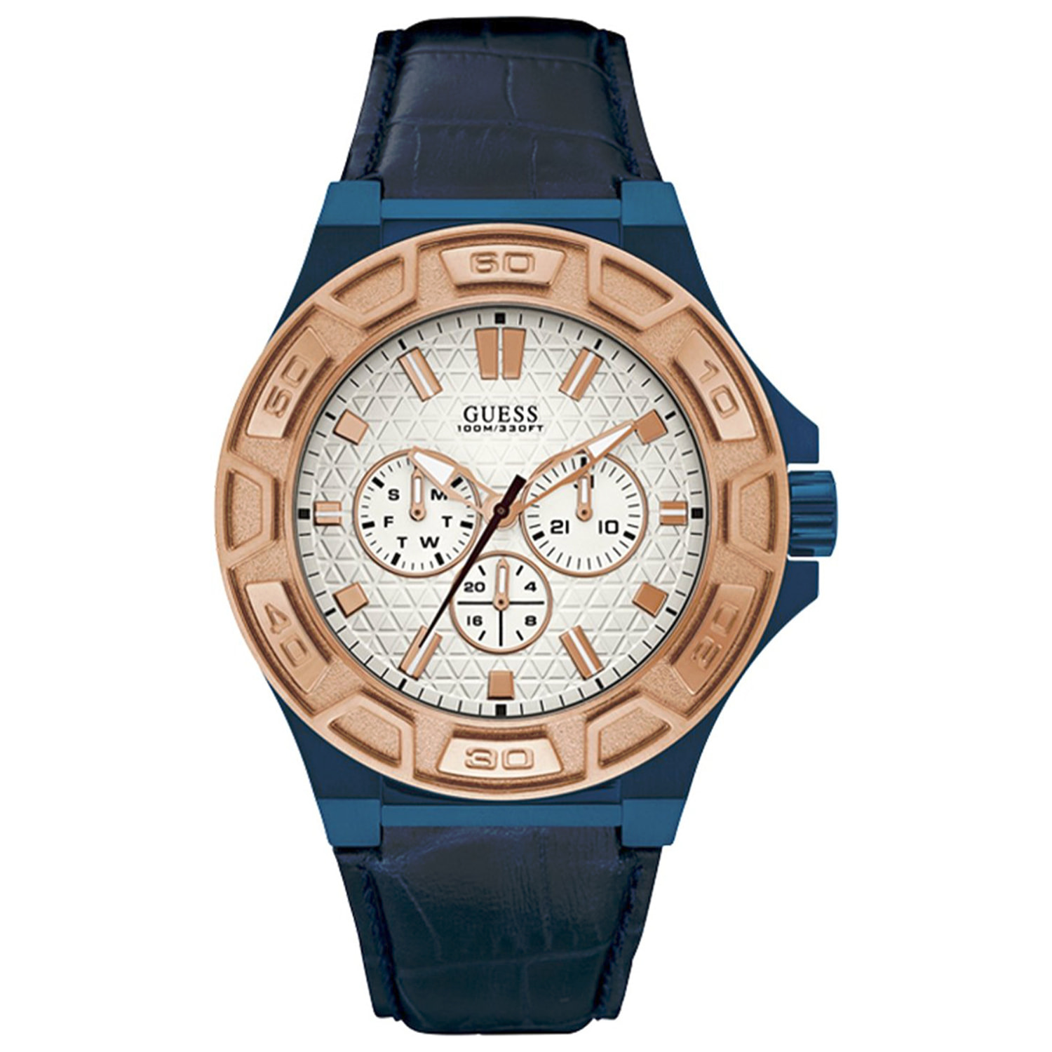 Reloj Guess W0674G7 Hombre Analogico Cuarzo con Correa de Piel