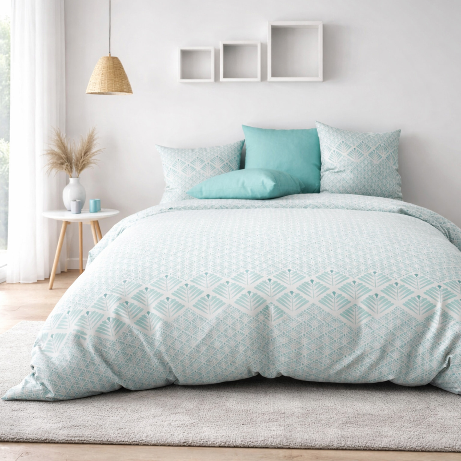 Parure De Couette 2pcs 100% Microfibre 60gsm Fanny