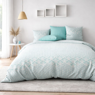 Parure De Couette 2pcs 100% Microfibre 60gsm Fanny