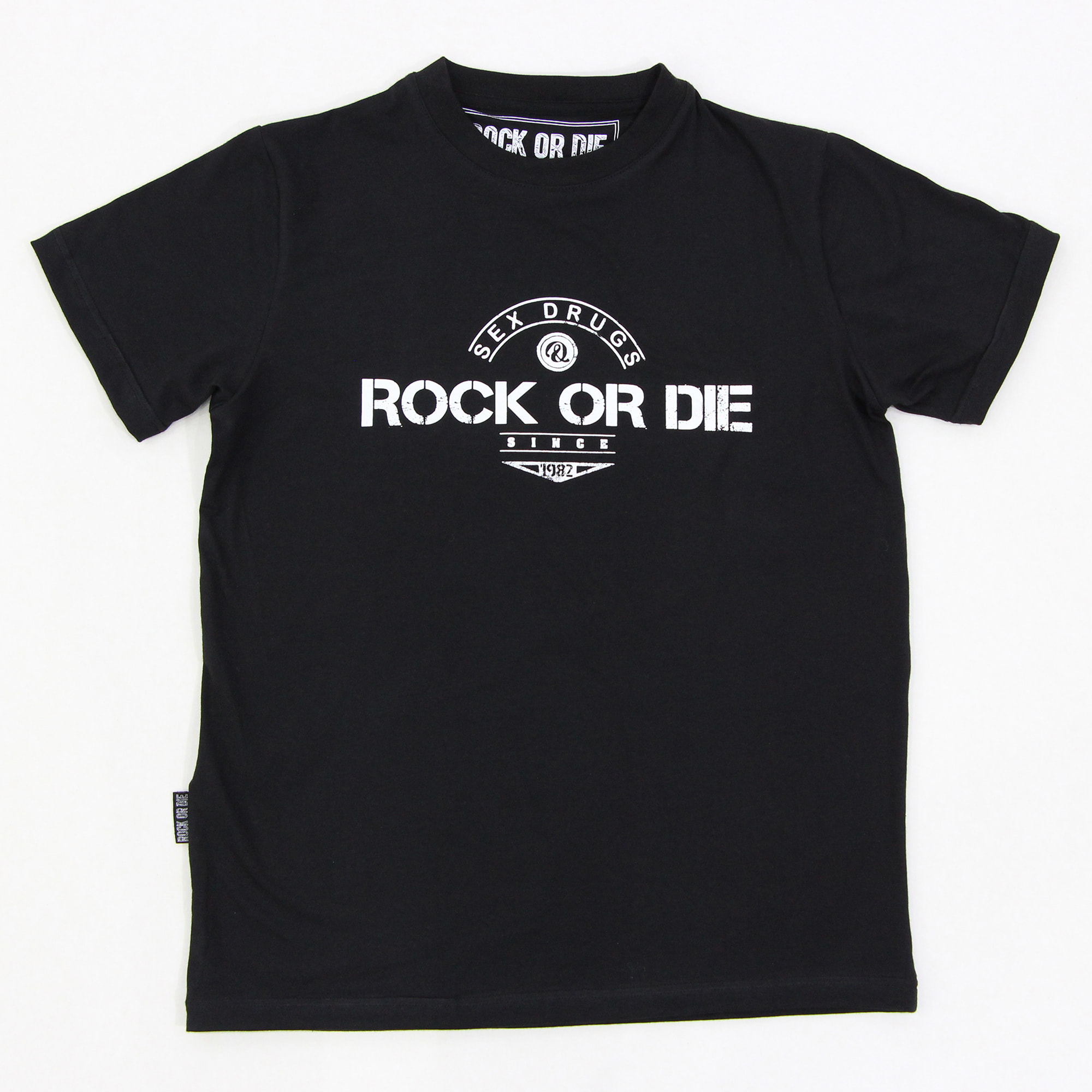 CAMISETA SEX DRUGS ROCK OR DIE