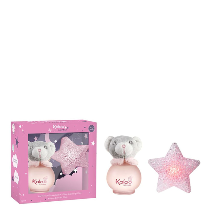 Kaloo Lilirose - Coffret Eau de Senteur 50 ml + Veilleuse