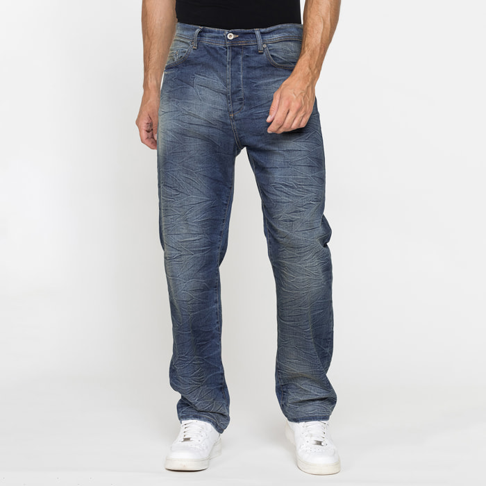 JEANS UOMO MOD. 702 STRAIGHT FIT IN DENIM STRETCH DA 12,5 oz.