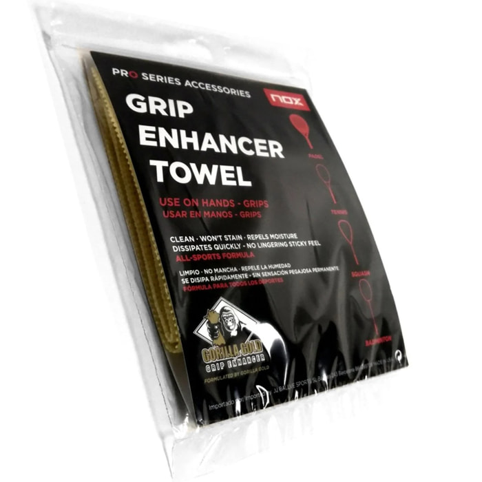 Toallita potenciadora de agarre para pádel Nox by Gorilla