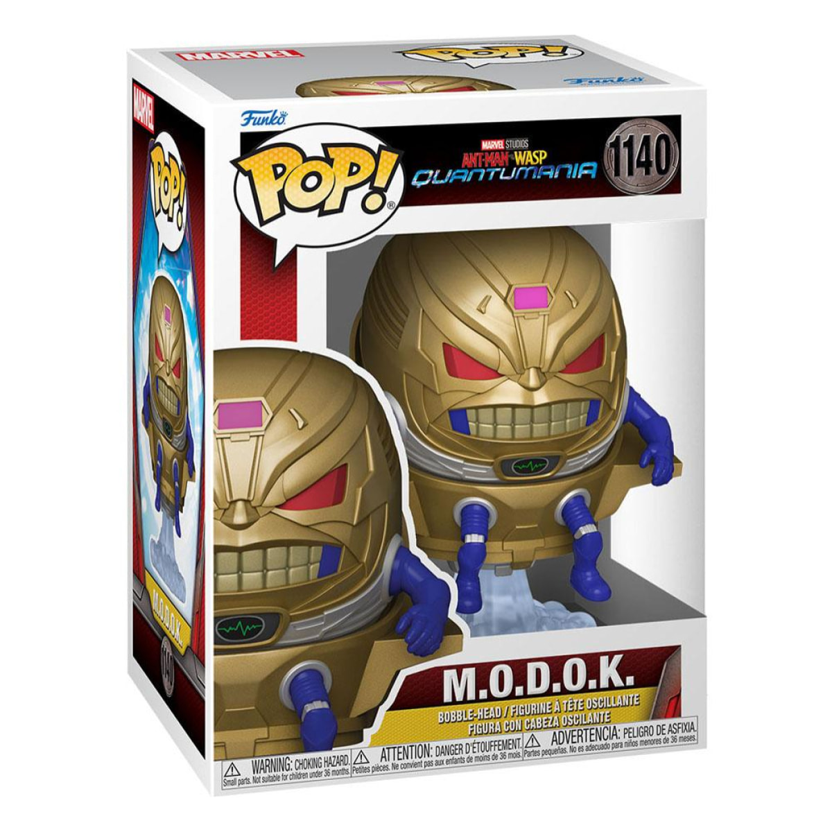 Ant-man E The Wasp: Quantumania Pop! Vinile Figura M.o.d.o.k. 9 Cm Funko