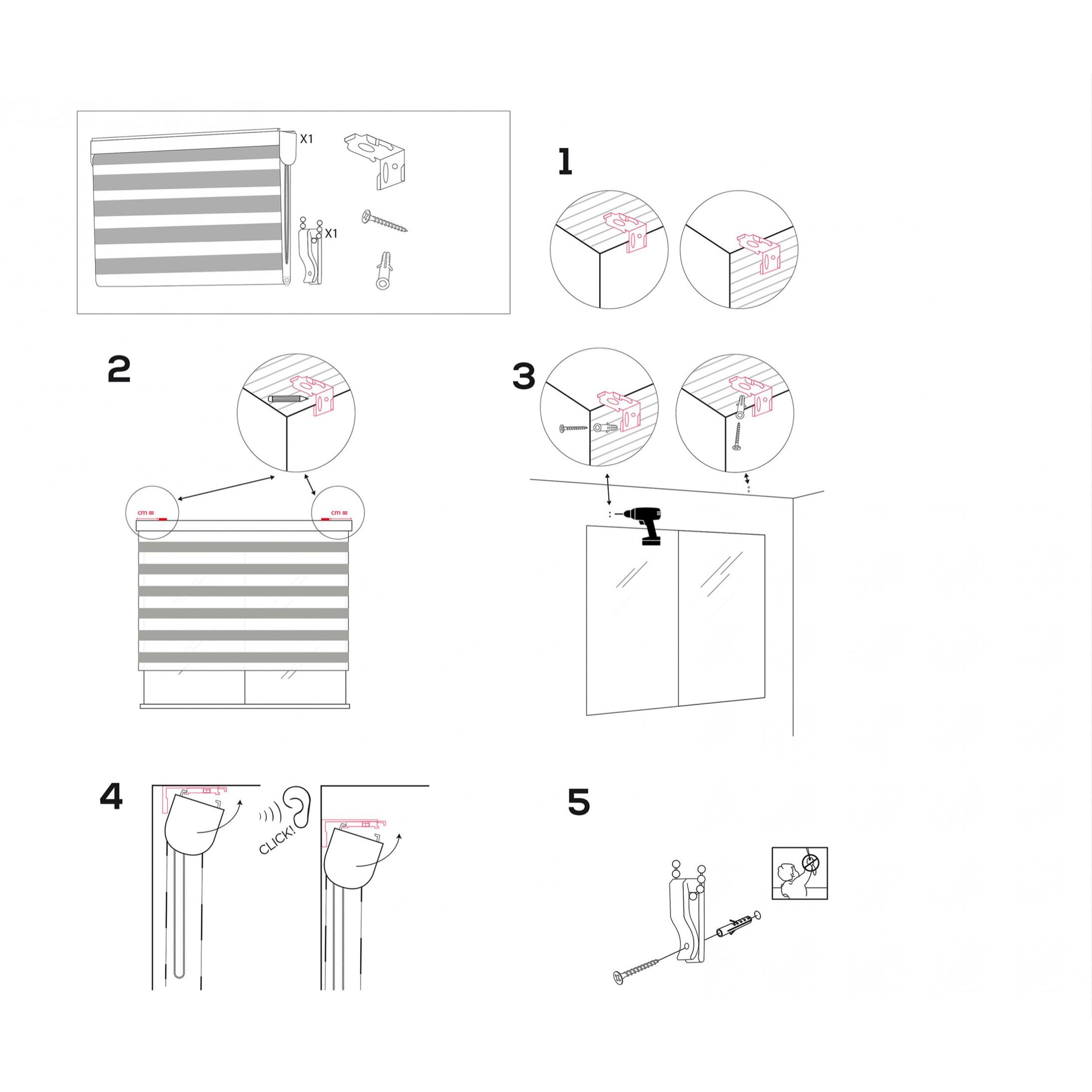 Store enrouleur Polyester Translucide 160x250