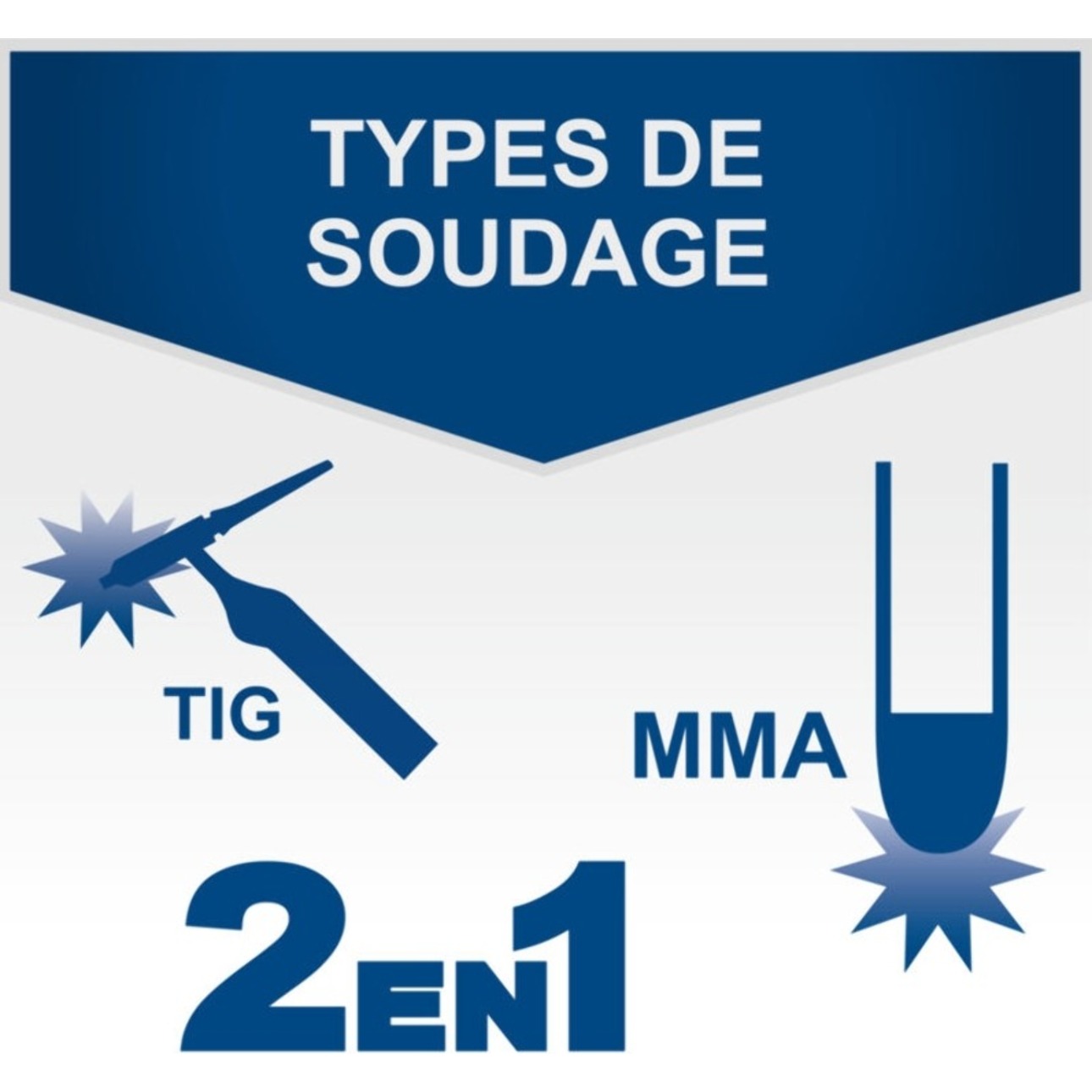 Poste à souder digital WIG2000Multi - Multi procédés TIG MMA E-Hand - 15/200A - AMPS 230V Masque, Eletrodes et Buses incluses - SCHEPPACH - 5906612901