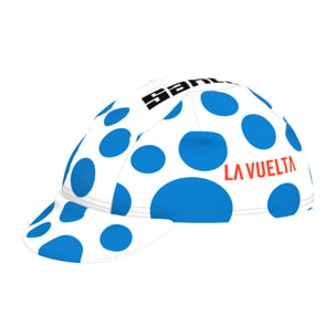 La Vuelta – Gorra Ciclismo Maillot De Lunares - Azul Oscuro - Unisex
