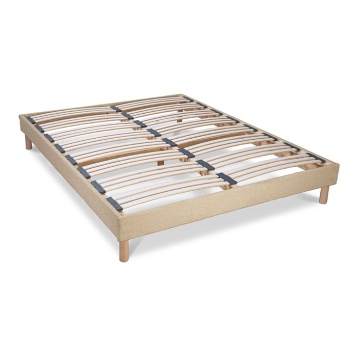 Sommier en Kit | 2 Places | laine bouclée