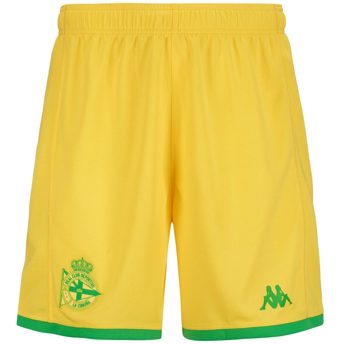 Kappa - Pantaloni Corti Bambino Giallo - Kombat Ryder Deportivo