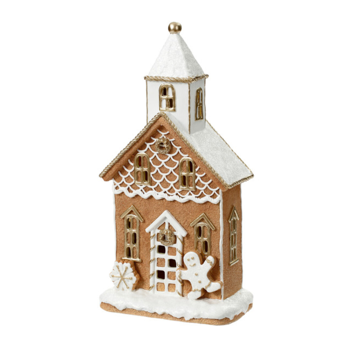 Casetta Gingerbread con led