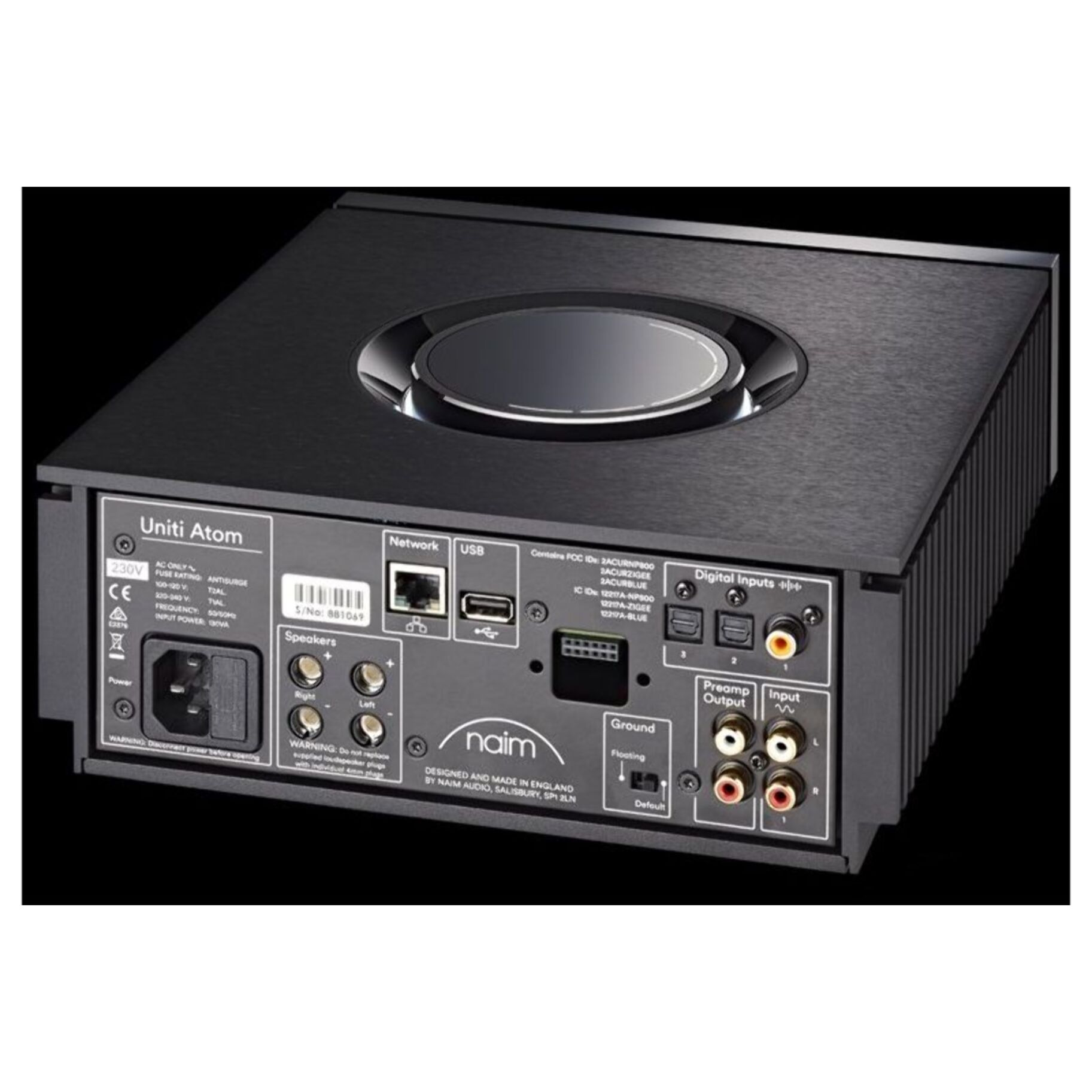 Amplificateur HiFi NAIM Uniti Atom HDMI