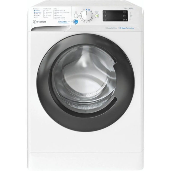 Lave linge hublot INDESIT BWE101496XWKVFR