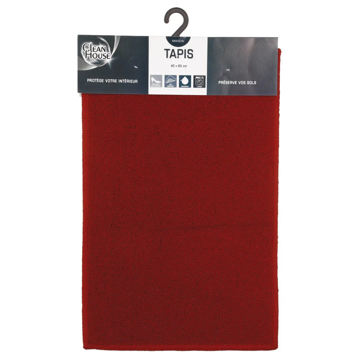 Tapis 40x60 cm Rouge