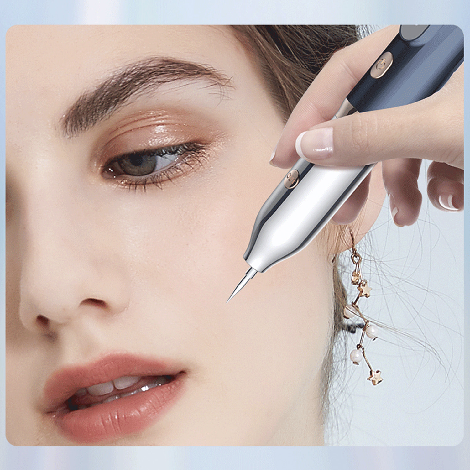 Bolígrafo para nevus. Para pecas, placas seniles, nevos planos, etc.