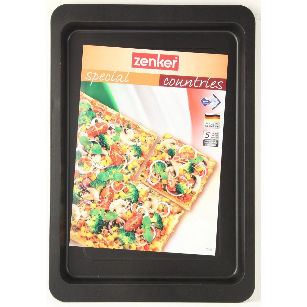 Plaque à pizza rectangulaire 42 x 29 cm Zenker Spécial Countries