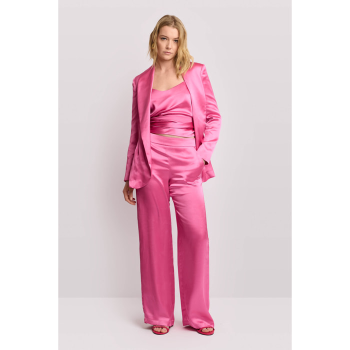 Kocca - Pantaloni eleganti a palazzo Donna, Tinta unita
