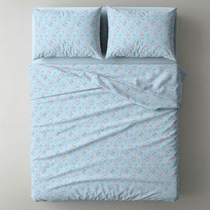 UNO CASA DESIGN Completo Letto In Puro Cotone Faldo