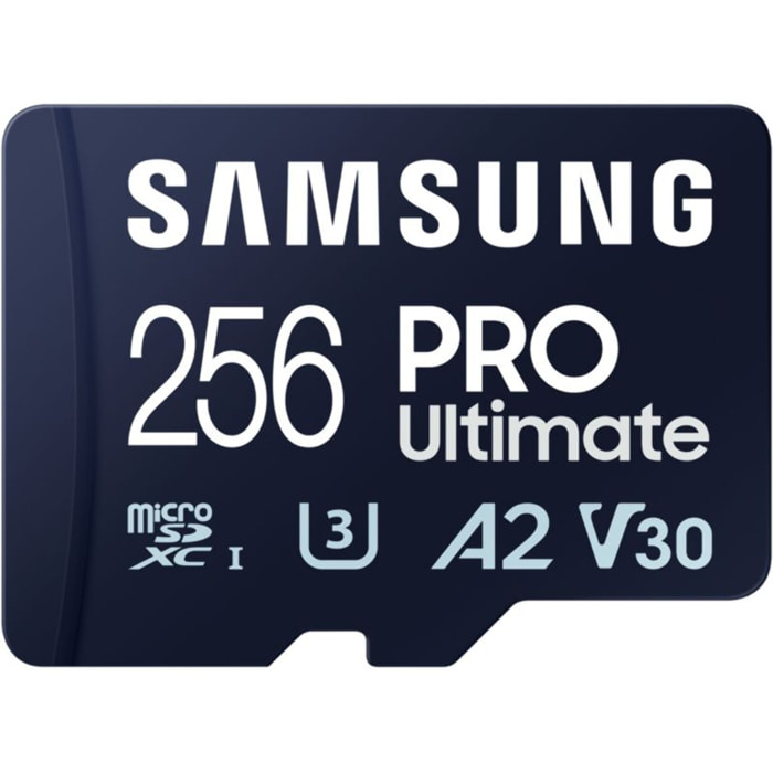 Carte Micro SD SAMSUNG 256 Go Pro Ultimate avec adaptateur