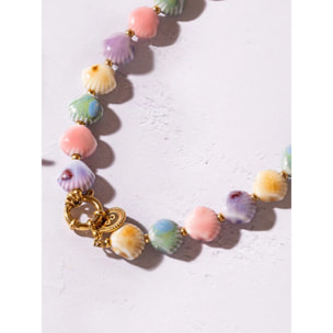 Collana Seaside Acciao Placcato Oro