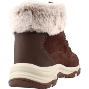 Botines Mujer Snow Worries Marron
