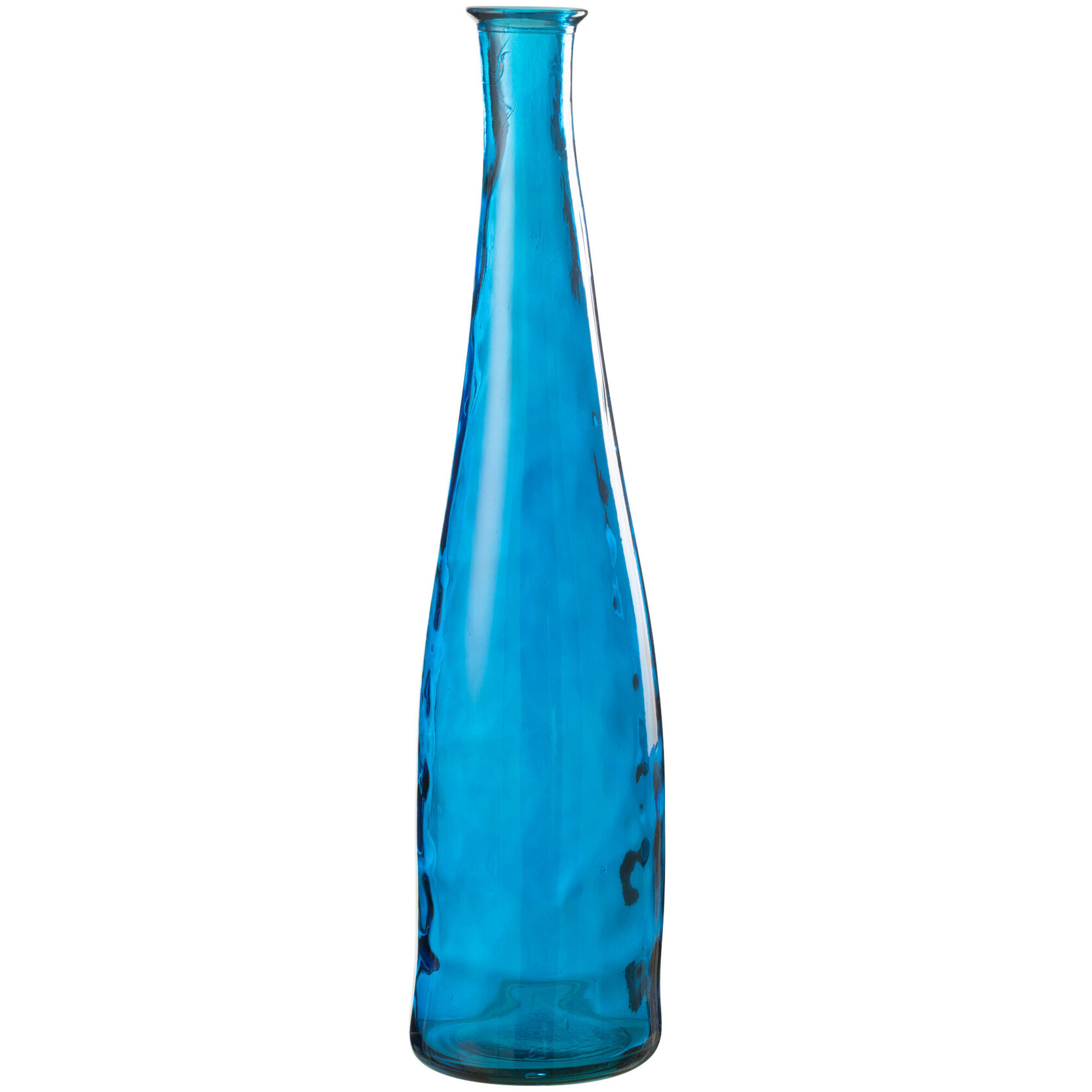 J-Line vase Noah - verre - bleu - small - 80 cm de hauteur