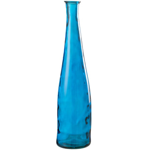 J-Line vase Noah - verre - blue - small