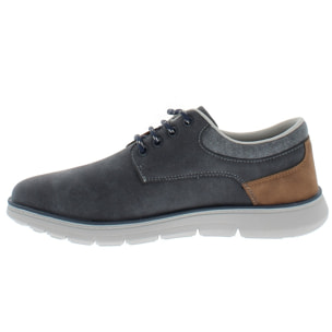 Armata di Mare Scarpe Uomo Scarponcino Casual Stringate con Soletta Rimovibile in Memory Foam AMU S25L710 Navy