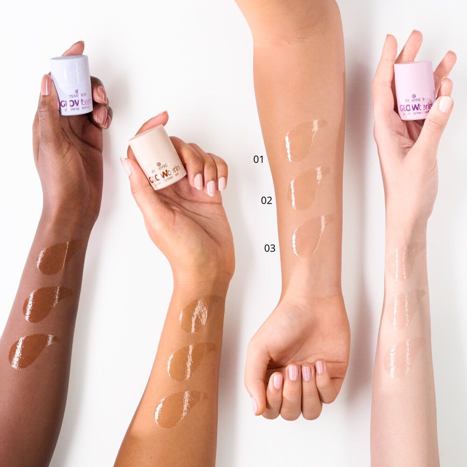 Glowcerin - Baume-Soin Lèvres Intense Fini Lumineux Rosé