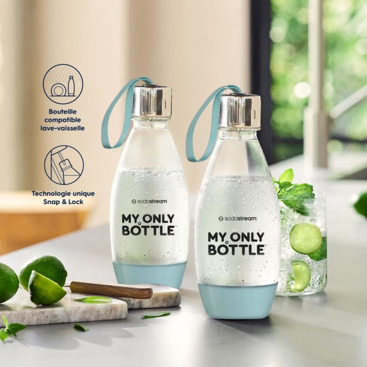 Bouteille SODASTREAM Bouteille style 0.5L