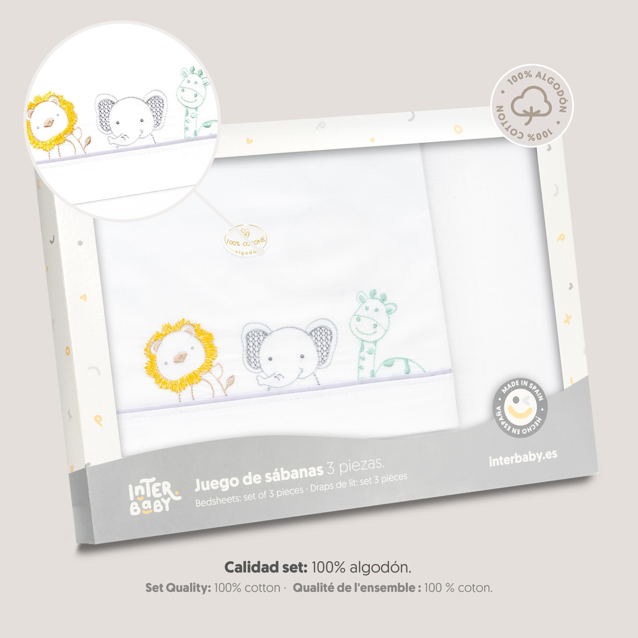 Triptico Coche Selva Blanco