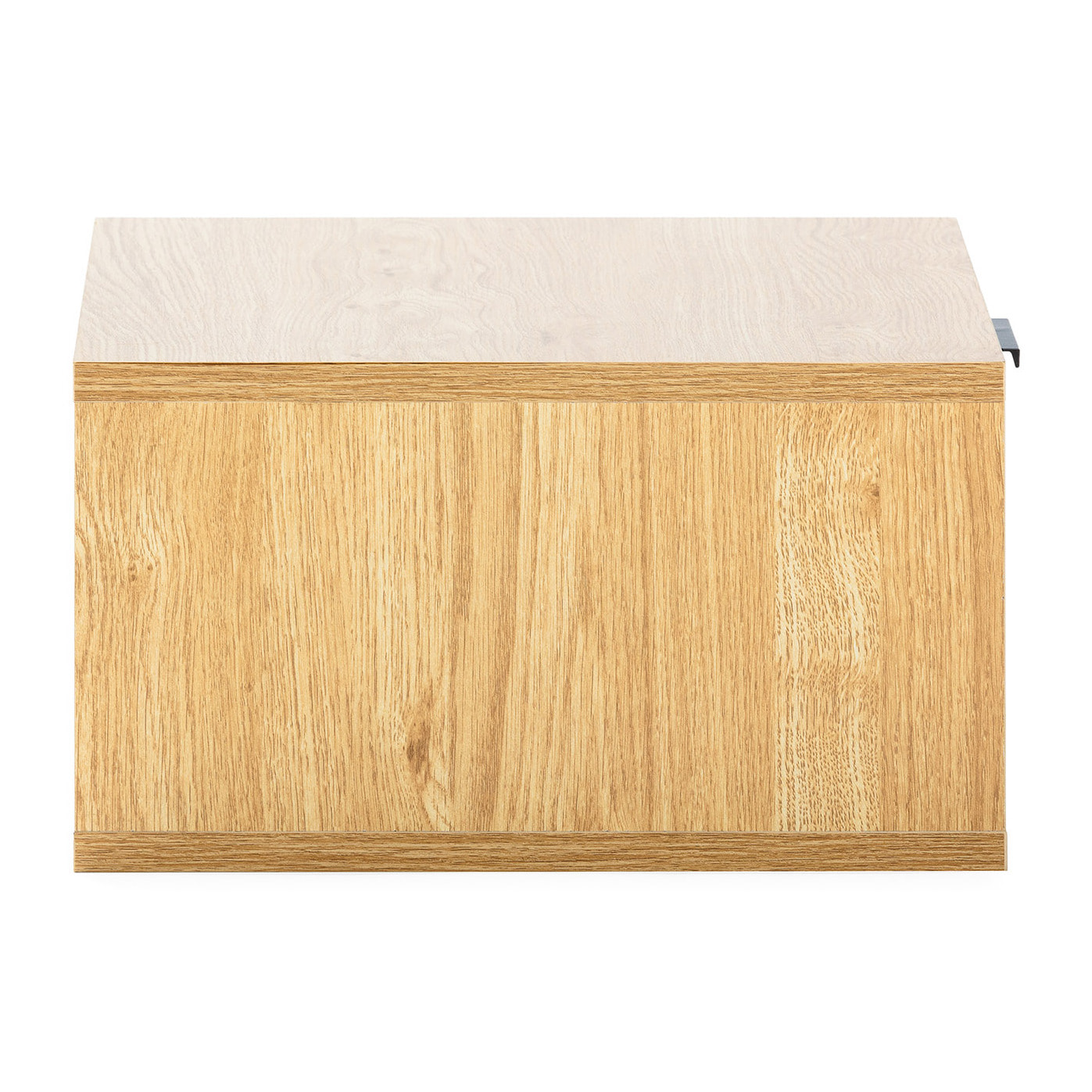 Mesita de noche flotante Mónica 1 cajón efecto Roble