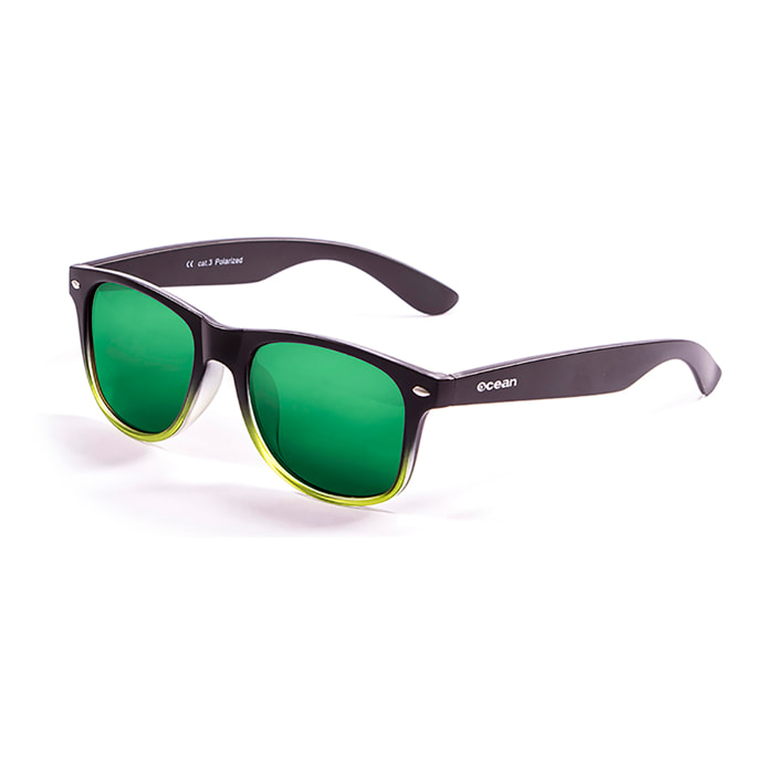 Occhiali da sole OCEAN Beach Wayfarer neri
