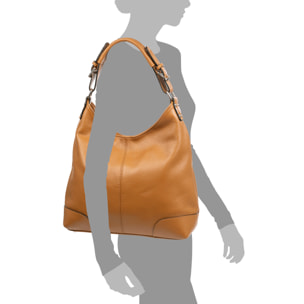 Ascoli borsa a spalla in pelle autentica dollaro