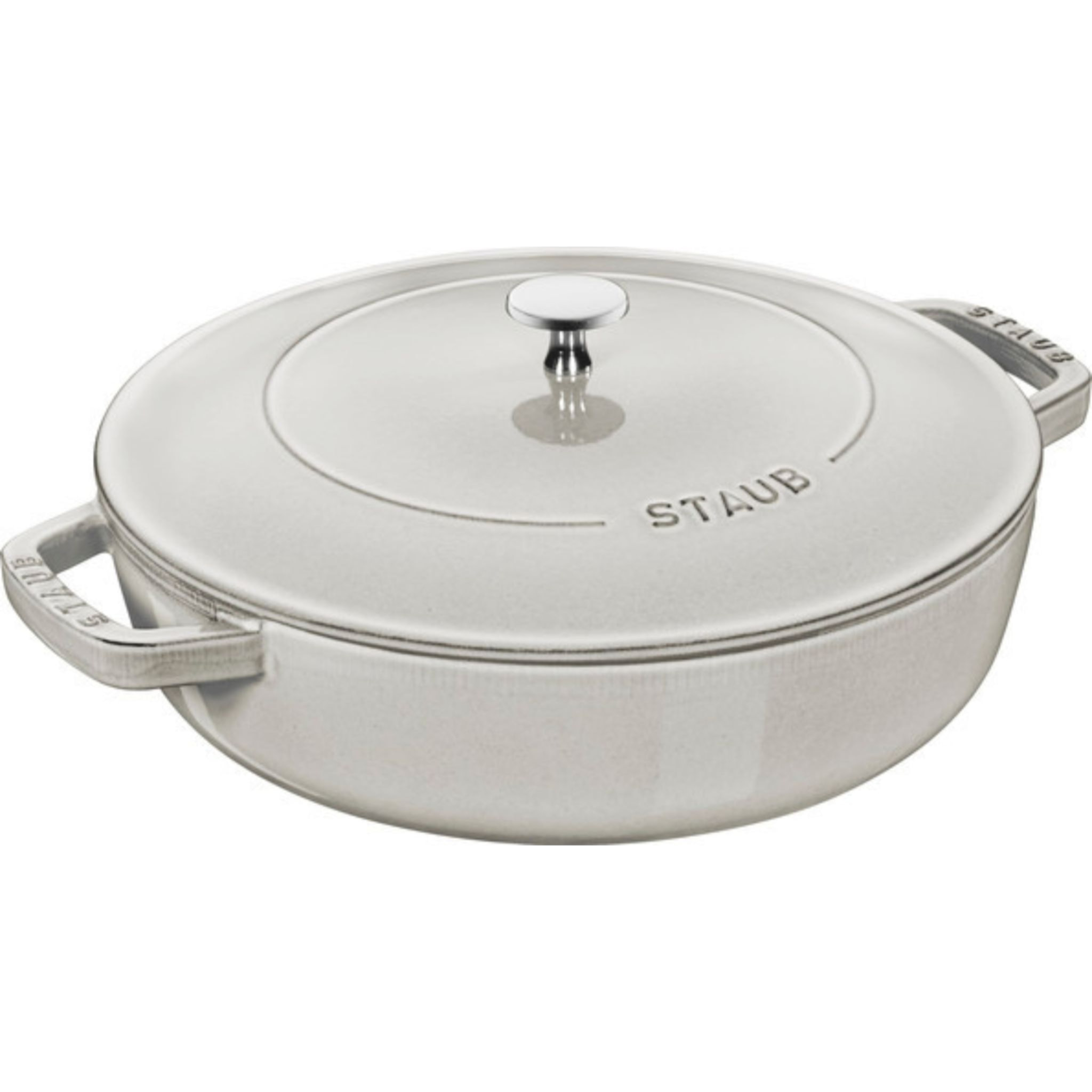 Sauteuse Chistera, 28 cm, Truffe blanche