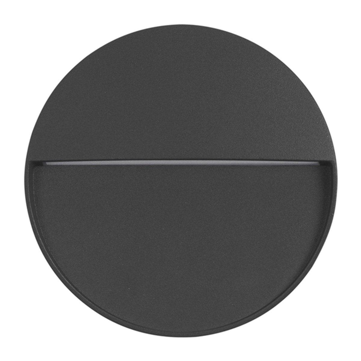 FORLIGHT Nod Round - Foco LED Exterior IP65 de Superficie para Pared. Lámpara de Pared para Señalizar Caminos | Escaleras y Rod