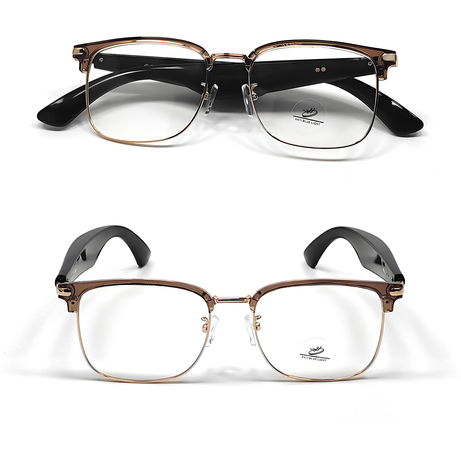 Gafas AI GY-600, traducción de +100 idiomas, asistente inteligente y reproducción de música.