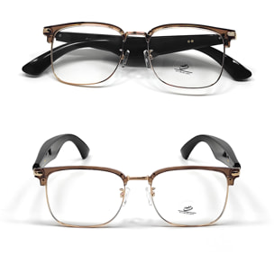 Gafas AI GY-600, traducción de +100 idiomas, asistente inteligente y reproducción de música.