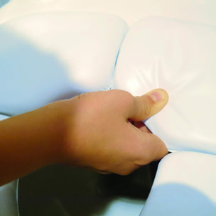 Réducteur de toilette pliant PMR PELLET avec sacoche blanc pour Enfant