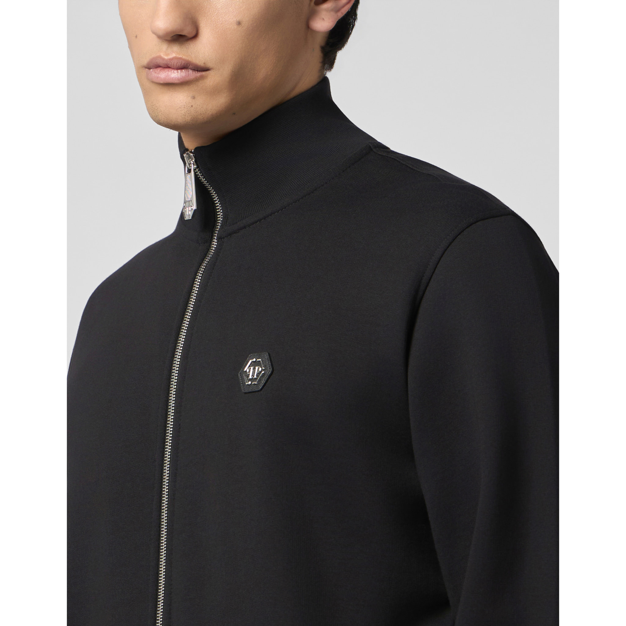 PHILIPP PLEIN Tracksuit Jacket Painted Skull