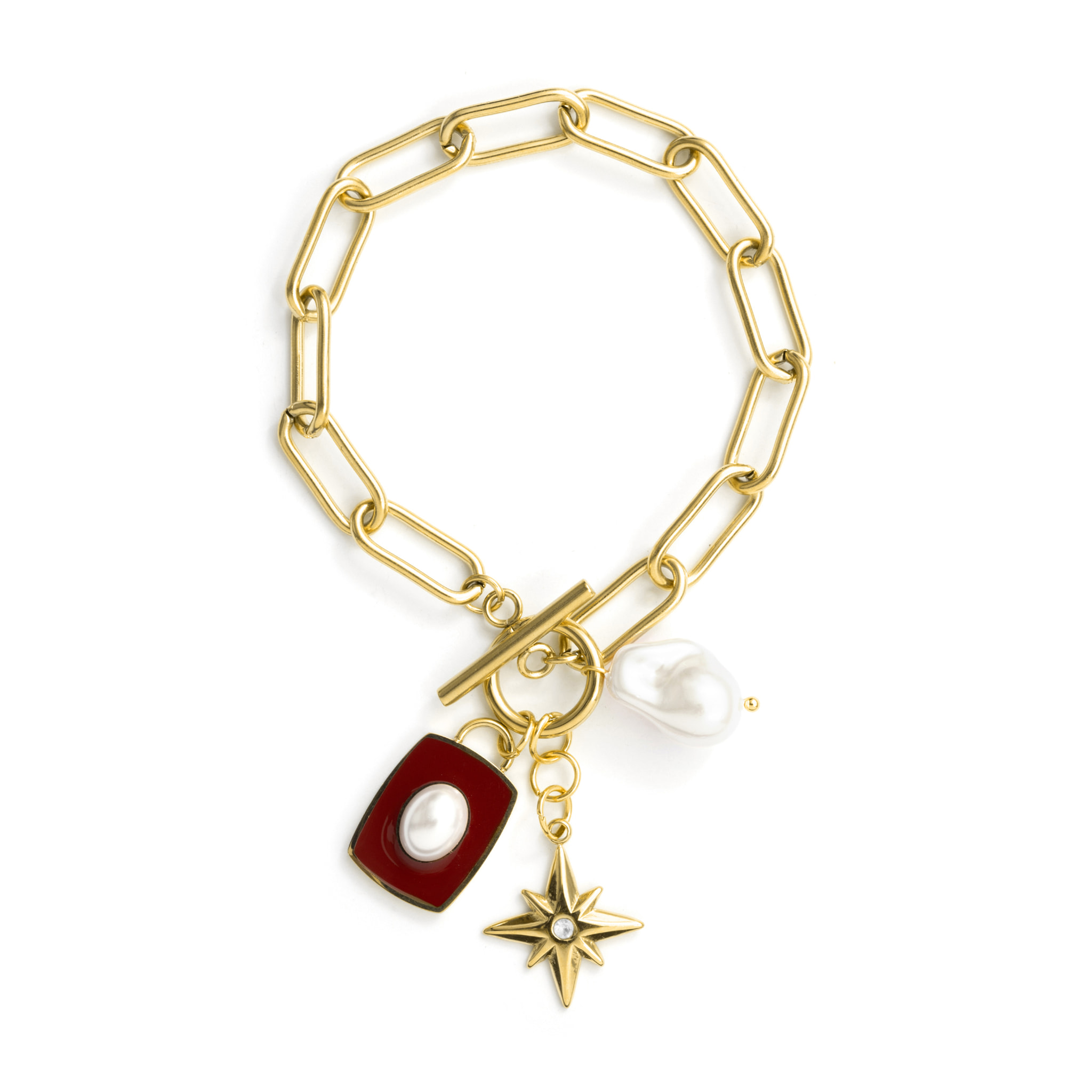 Pulsera Irath acabado oro amarillo 18k
