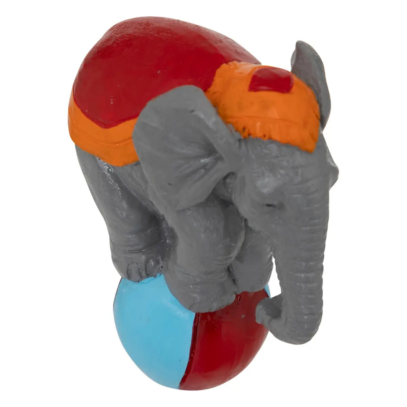 Lot de 4 santons pour village cirque H.6,6cm