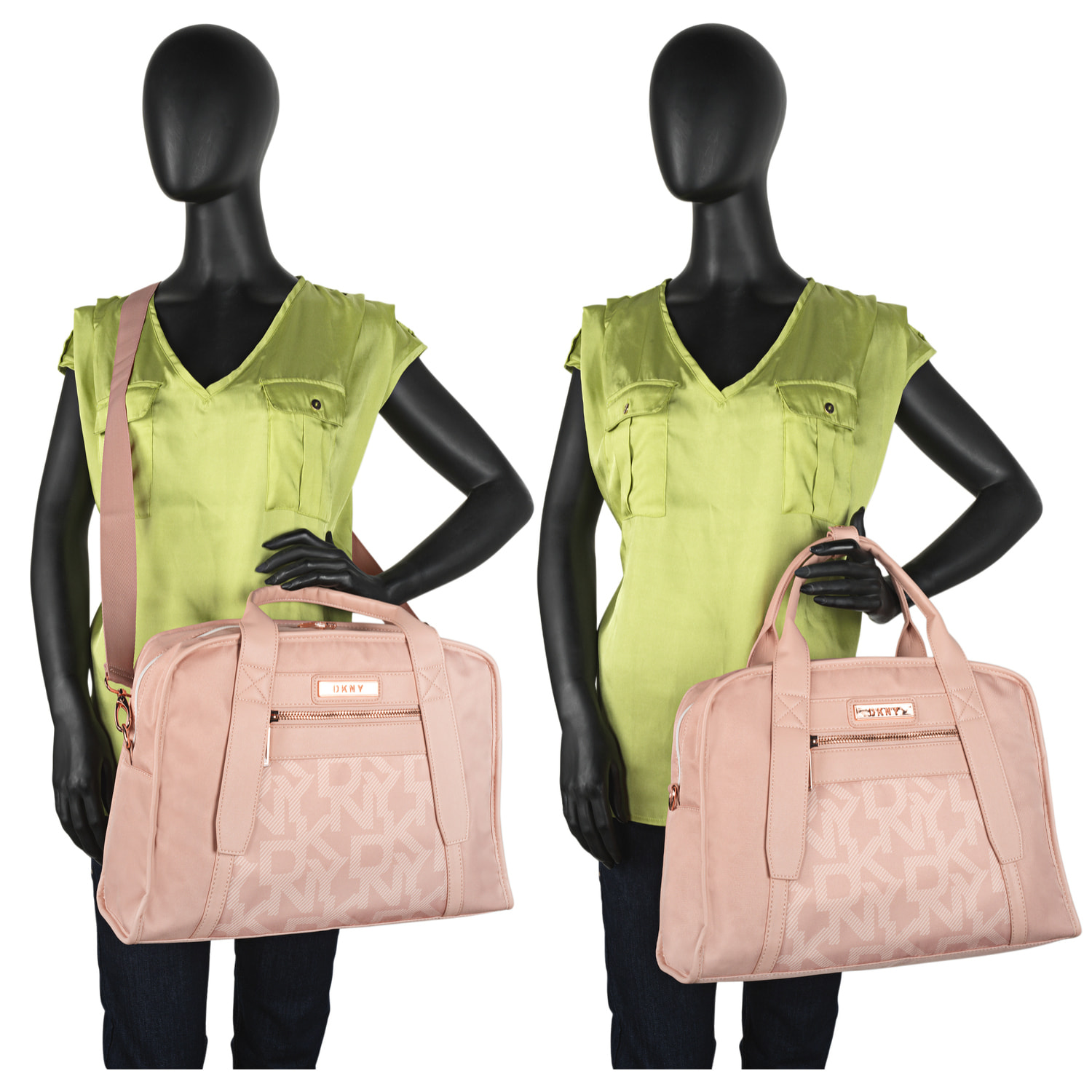 Bolso Shopper-Tote Dkny Dkny-624 After Hours Vintage Rose Logo Print