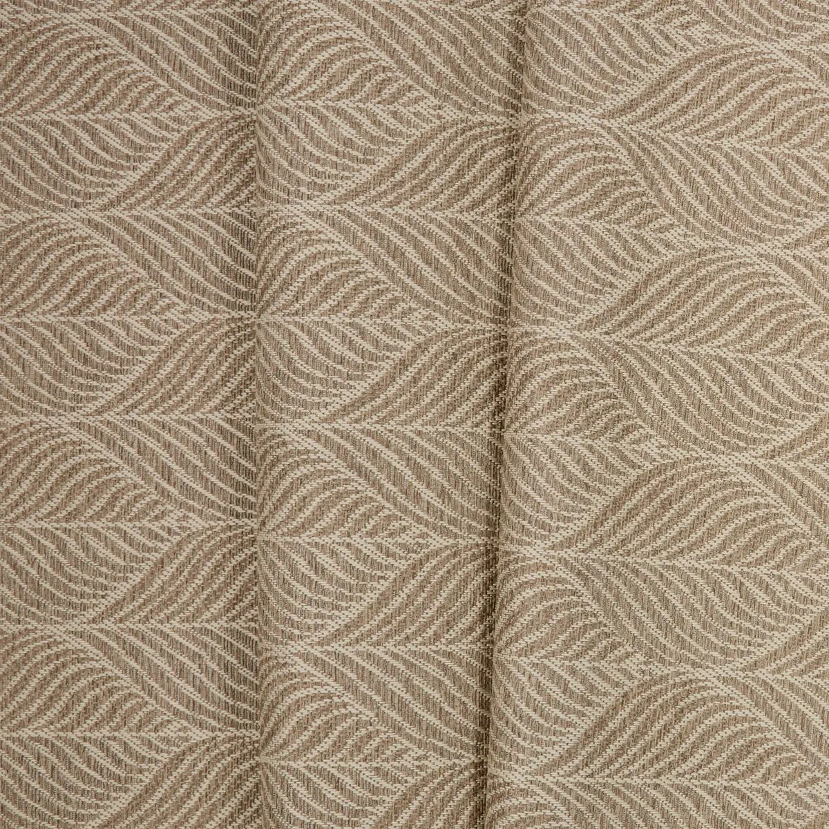Tapis d'extérieur Curtis 300x200cm motif feuille beige