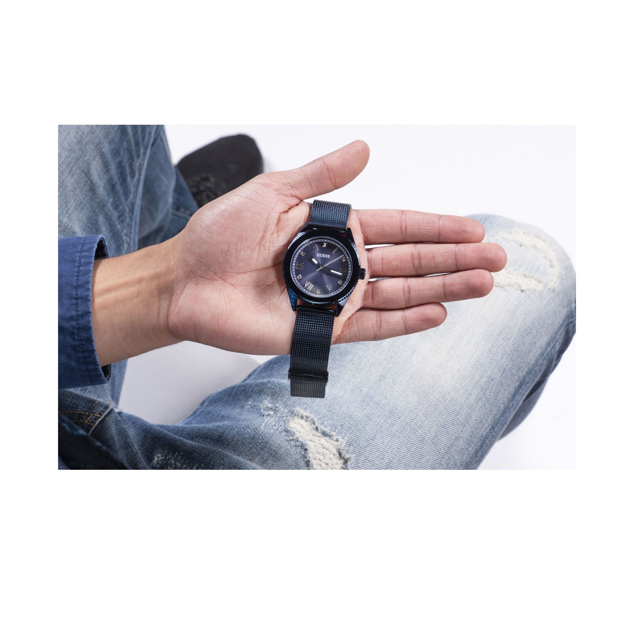Guess Orologio Analogico Al Quarzo Noble